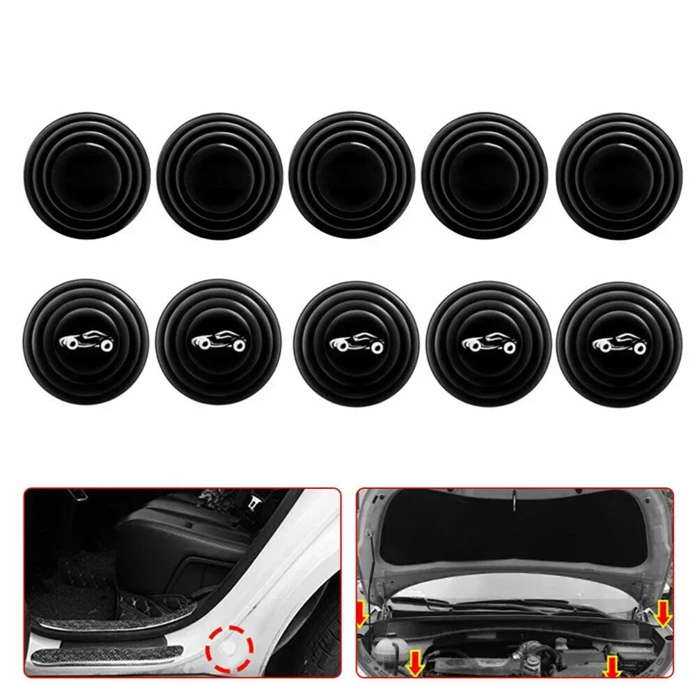 Universal Silicone Car Door Shock-Absorbing Pads – Noise & Collision Protection