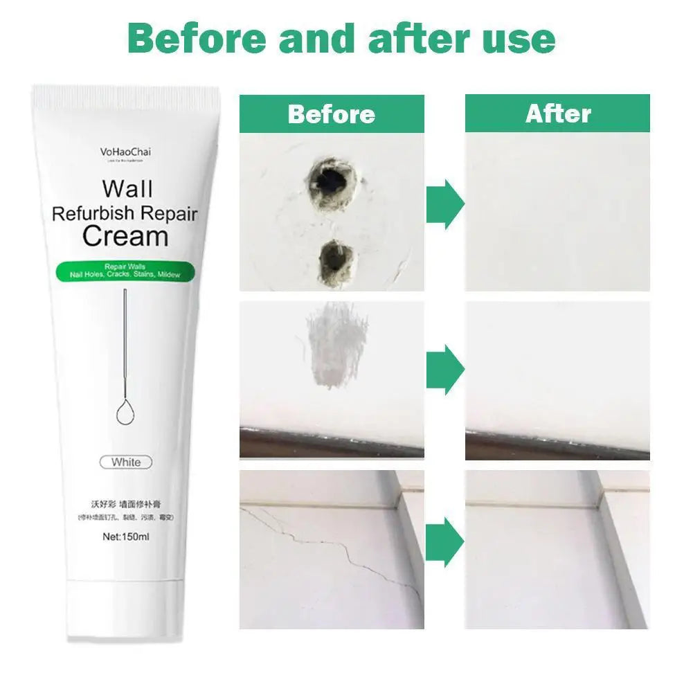 150ml Wall Repair Paste – Quick-Drying & Mold-Resistant Mending Agent