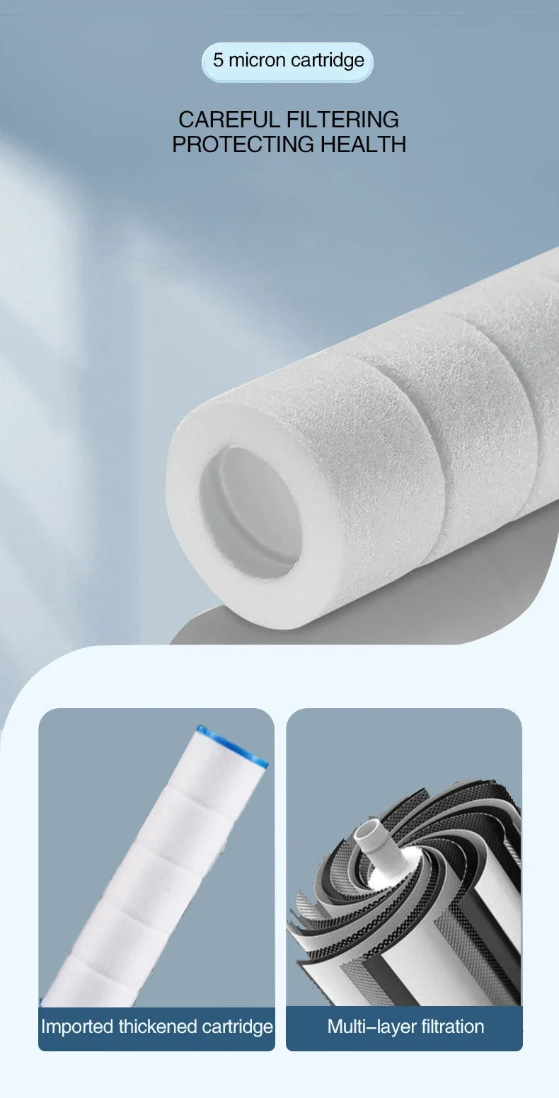 High-Pressure Shower Head with Adjustable Spray & Built-in Massage Brush