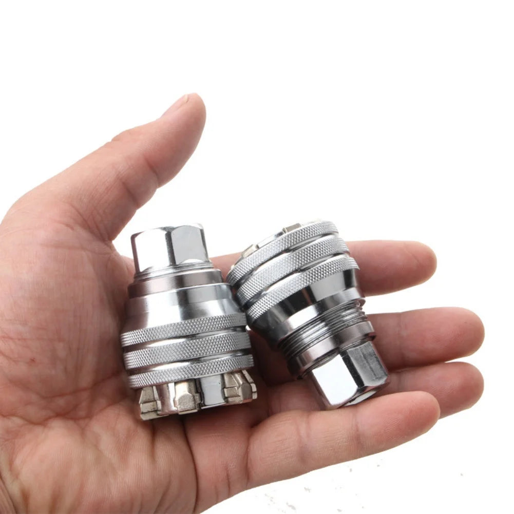 Universal Adjustable Socket (10–19 mm | 3/8–3/4 in) – 3/8" Drive for Power Drill & Wrench