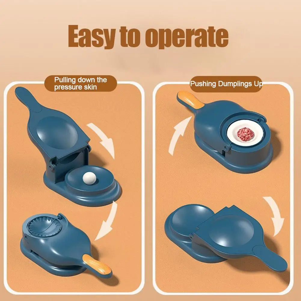 2-in-1 Dumpling Maker & Dough Presser