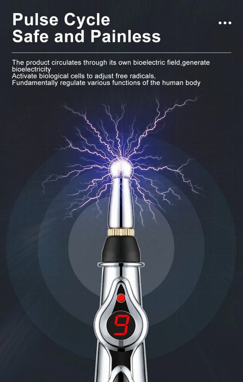 Electronic Acupuncture Pen – Meridian Pulse Therapy for Pain Relief