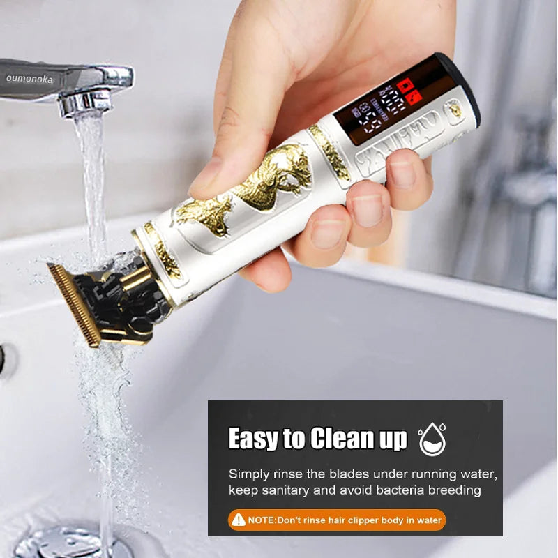 T9 Pro All-Metal Electric Hair Clipper & Shaver