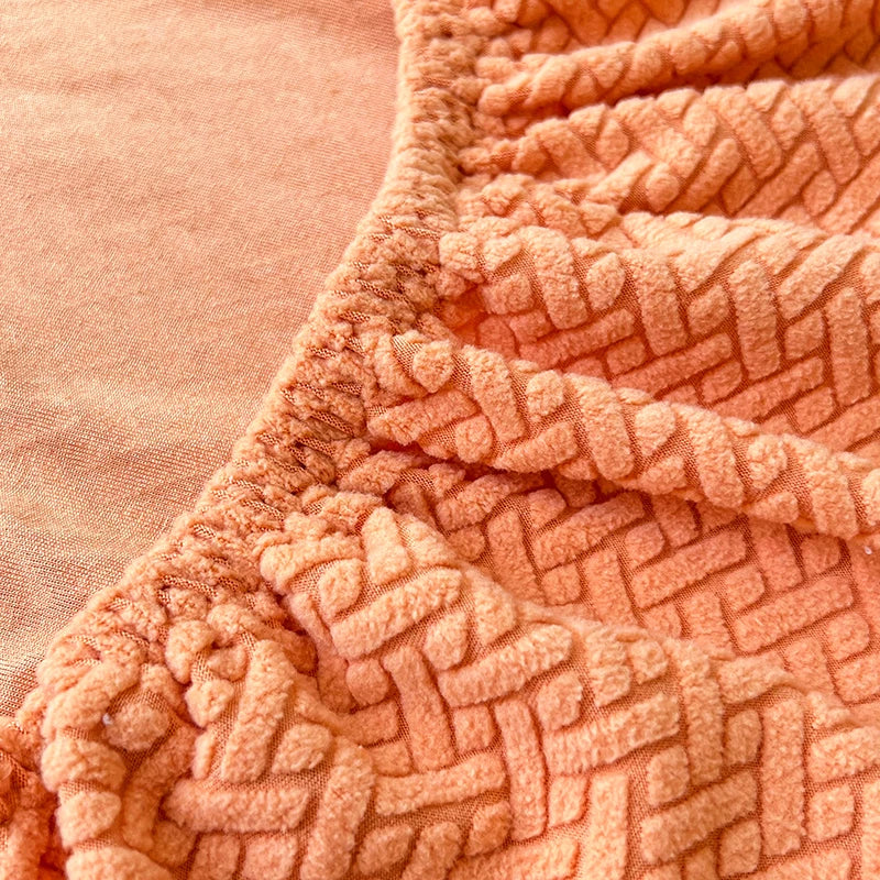 Stretch Jacquard Sofa Cover – Soft, Snug, and Stylish Protection