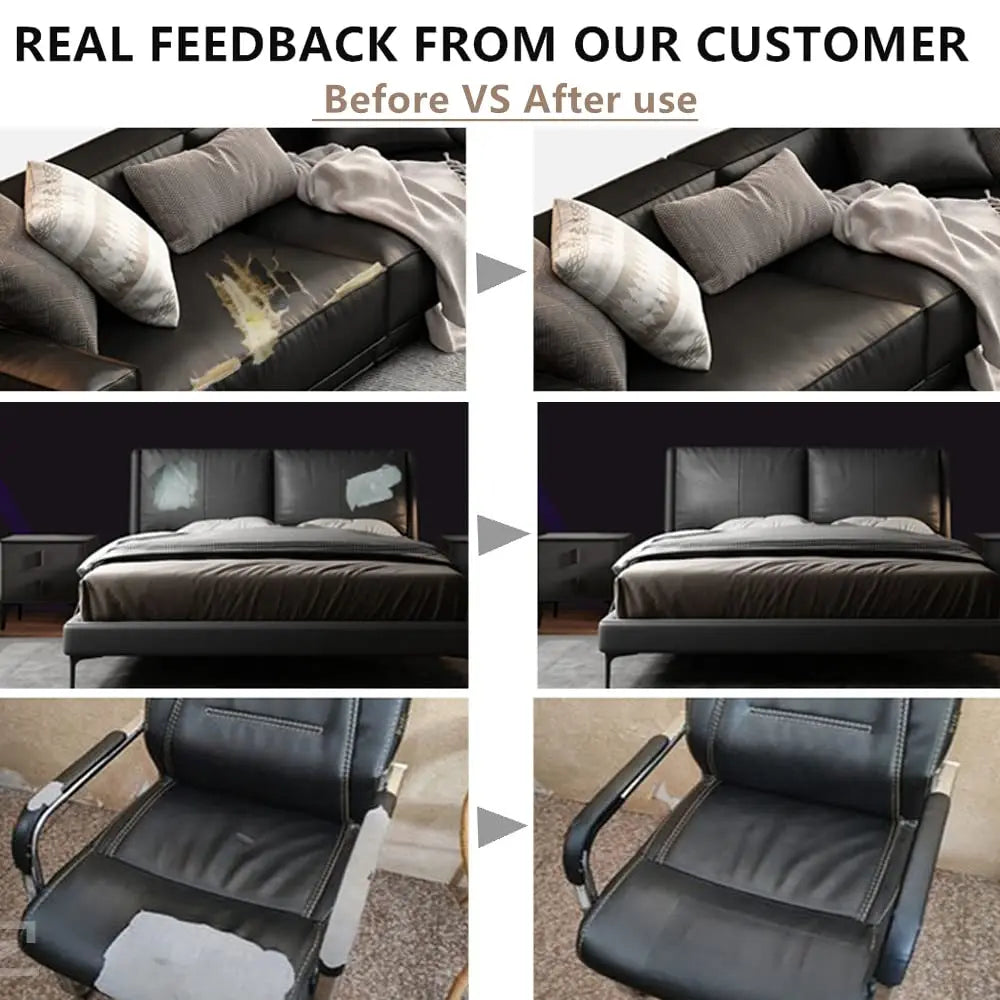 Repair Leather Like New — Easy Stick Repair Patch