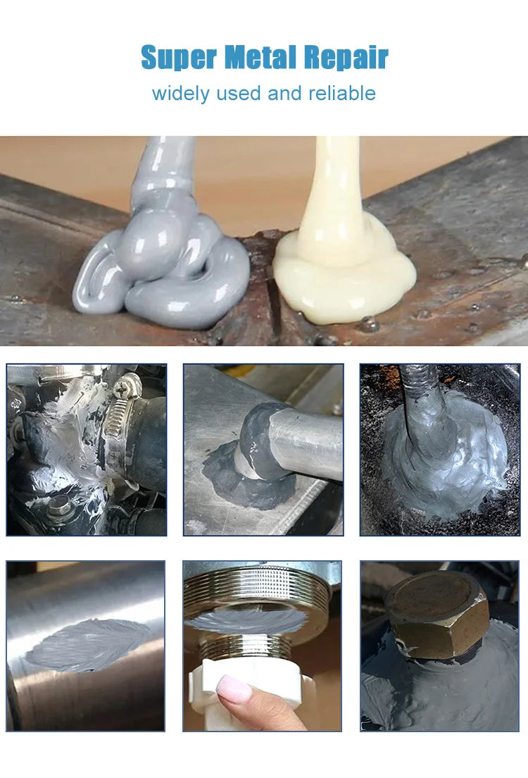 High-Temperature Metal Repair Glue - Industrial-Grade Cold Welding Adhesive