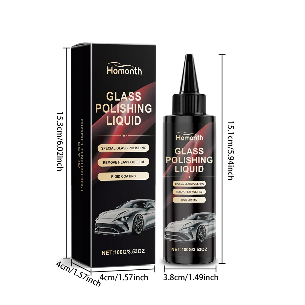 100 ml Car Glass Polishing Liquid for Windshield and Window Cleaning