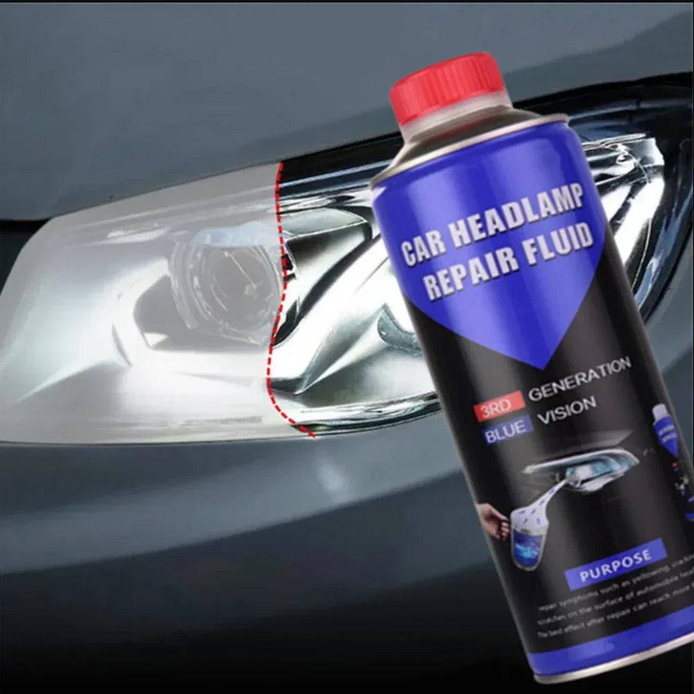 Car Headlight Restoration Kit - Polish & Brighten Faded Headlights