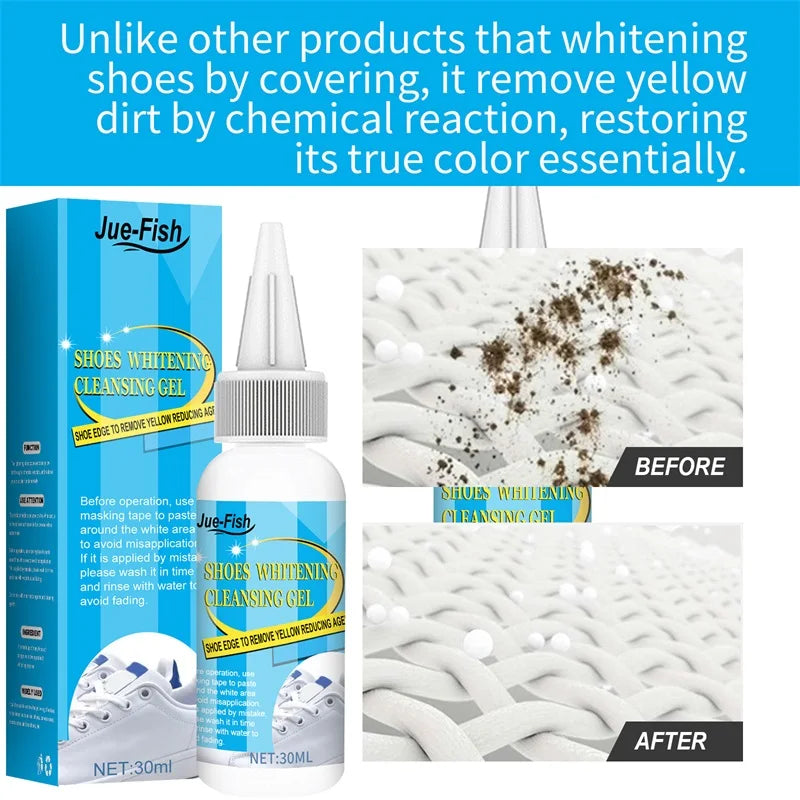 Shoe Whitening Cleaning Gel – Instant Stain & Yellowing Remover