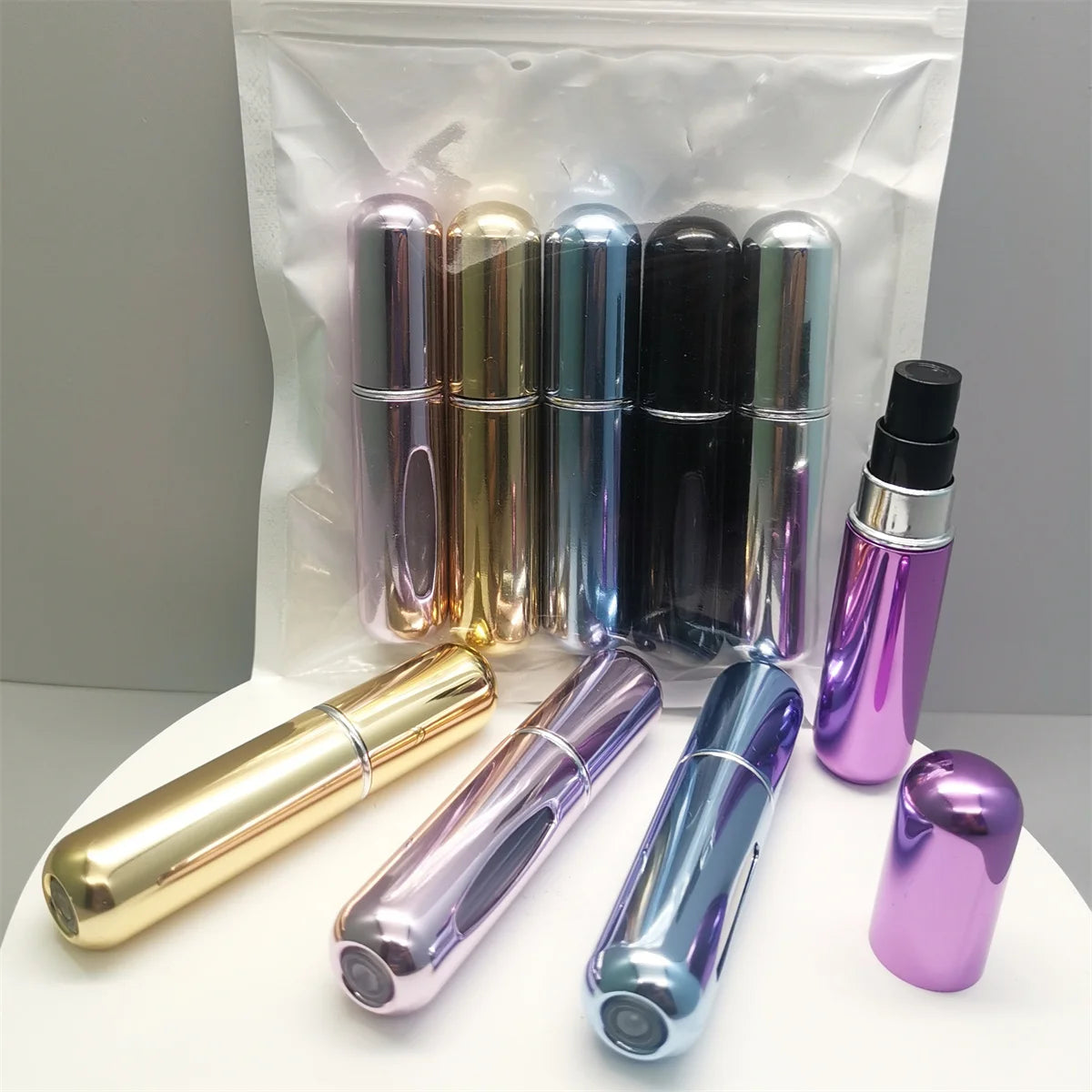 Travel Perfume Atomizer - Compact & Leak-Proof