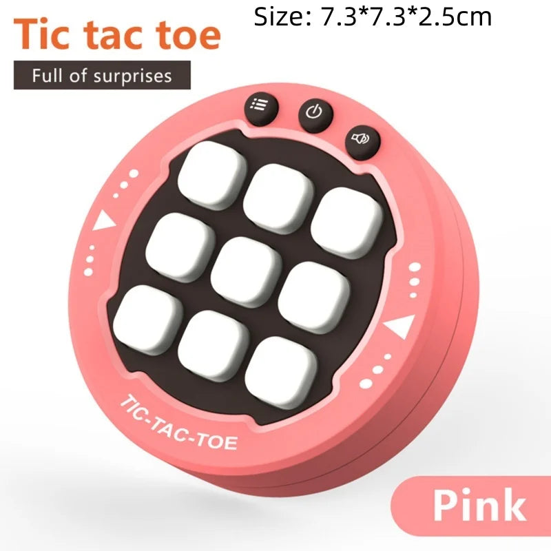 Portable Electronic Tic-Tac-Toe Game – Fun & Educational Puzzle for Kids and Adults