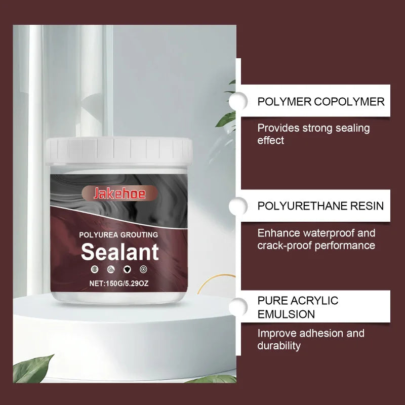 Waterproof Polyurethane Grouting Sealant – Crack & Leak Repair