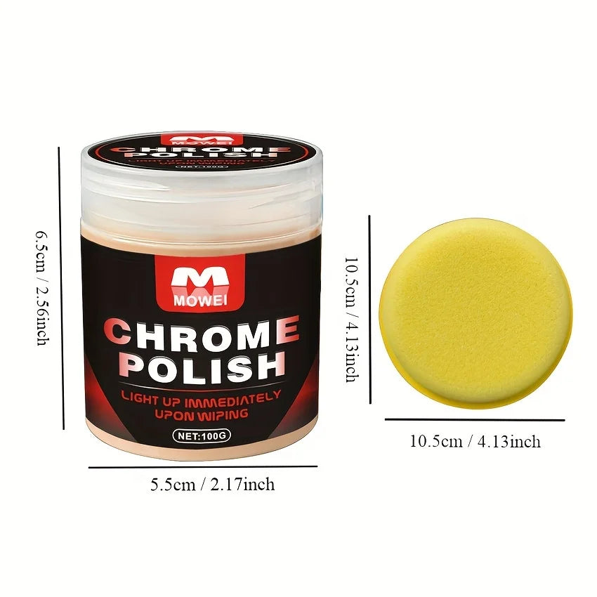 Chrome Restoration Polish – Revive & Shine Your Car’s Metal Surfaces
