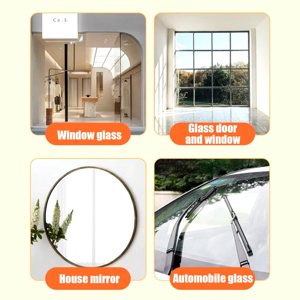 Automotive Glass Cleaner Brush & Oil Film Remover – 120ml