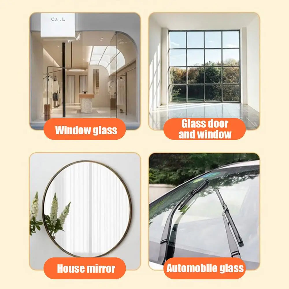 Automotive Glass Cleaner Brush & Oil Film Remover – 120ml