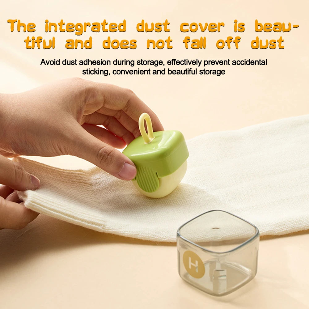 Compact Washable Lint Roller – Reusable Pet Hair & Dust Remover