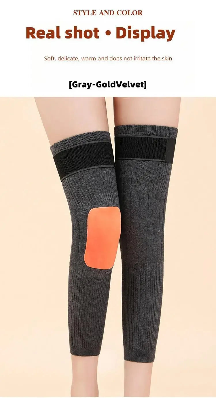 Thermal Knee Warmers – Soft, Heated & Non-Slip Support