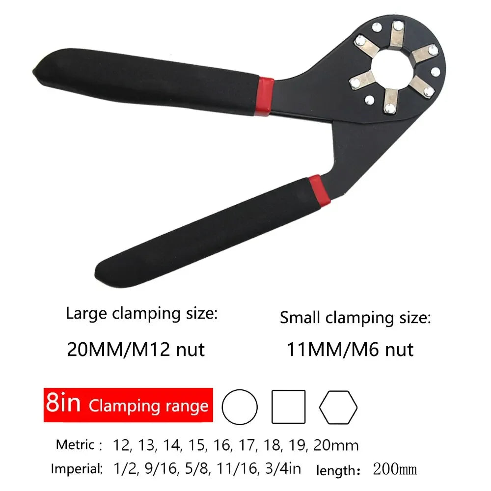 Adjustable 6/8-Inch Magic Wrench – Multifunctional Hand Tool for Home Repairs