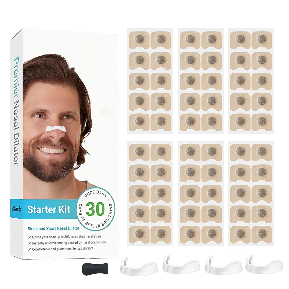 Anti-Snoring Nasal Dilator Starter Kit – Breathe Easier, Sleep Better, Perform Stronger