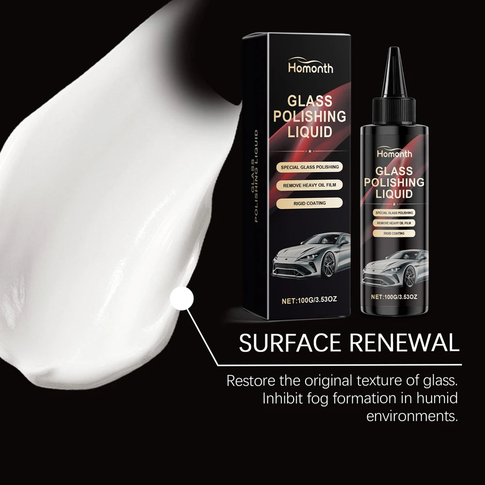 100 ml Car Glass Polishing Liquid for Windshield and Window Cleaning