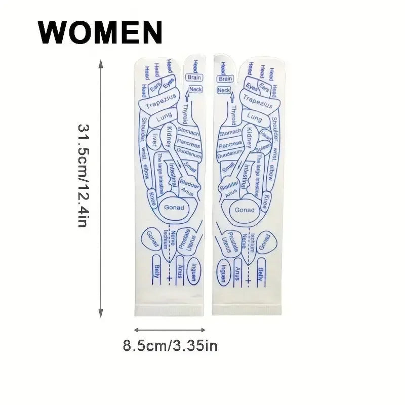 Acupressure Reflexology Massage Socks – Foot Therapy & Relaxation Set