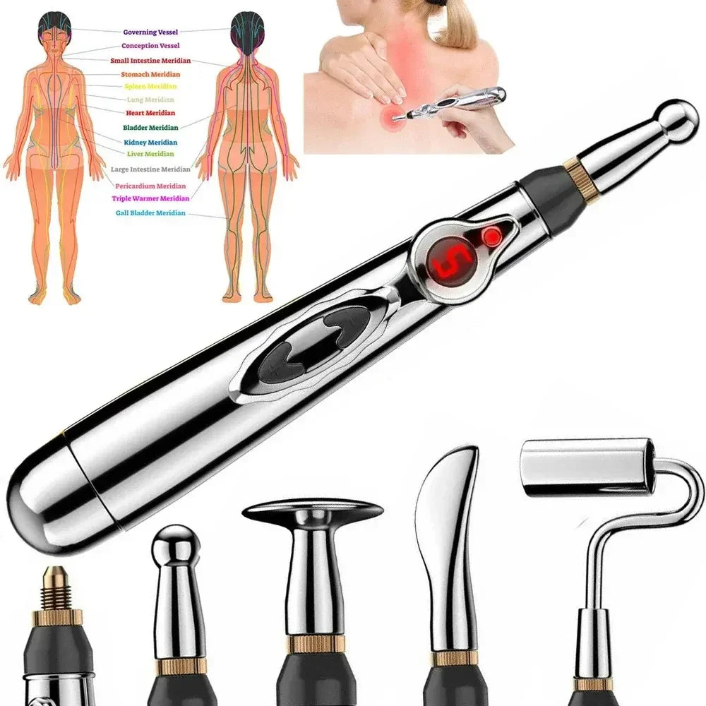 Electronic Acupuncture Pen – Meridian Pulse Therapy for Pain Relief