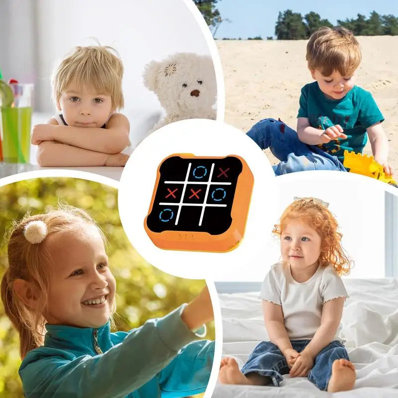 Portable Electronic Tic-Tac-Toe Game – Fun & Educational Puzzle for Kids and Adults
