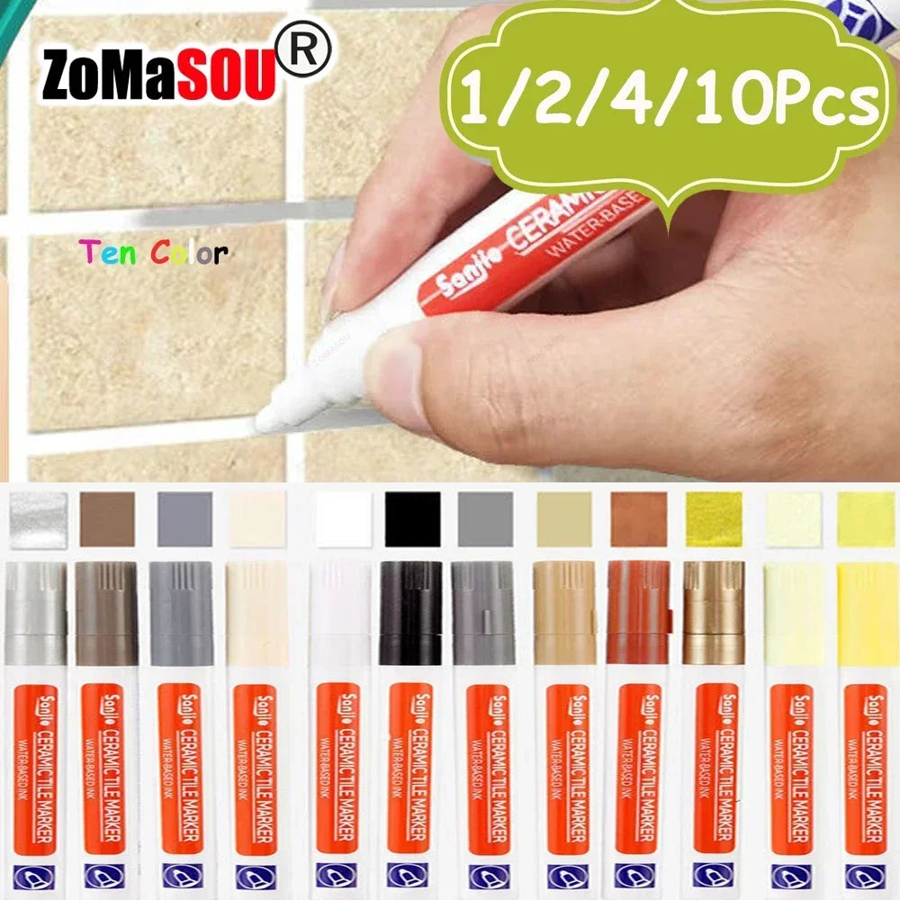 Waterproof Tile Grout Repair Marker – Seam & Gap Refinishing Pen