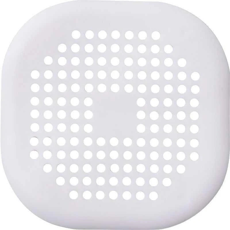 Silicone Square Shower Drain Cover - Anti-Clogging Strainer for Sink and Shower