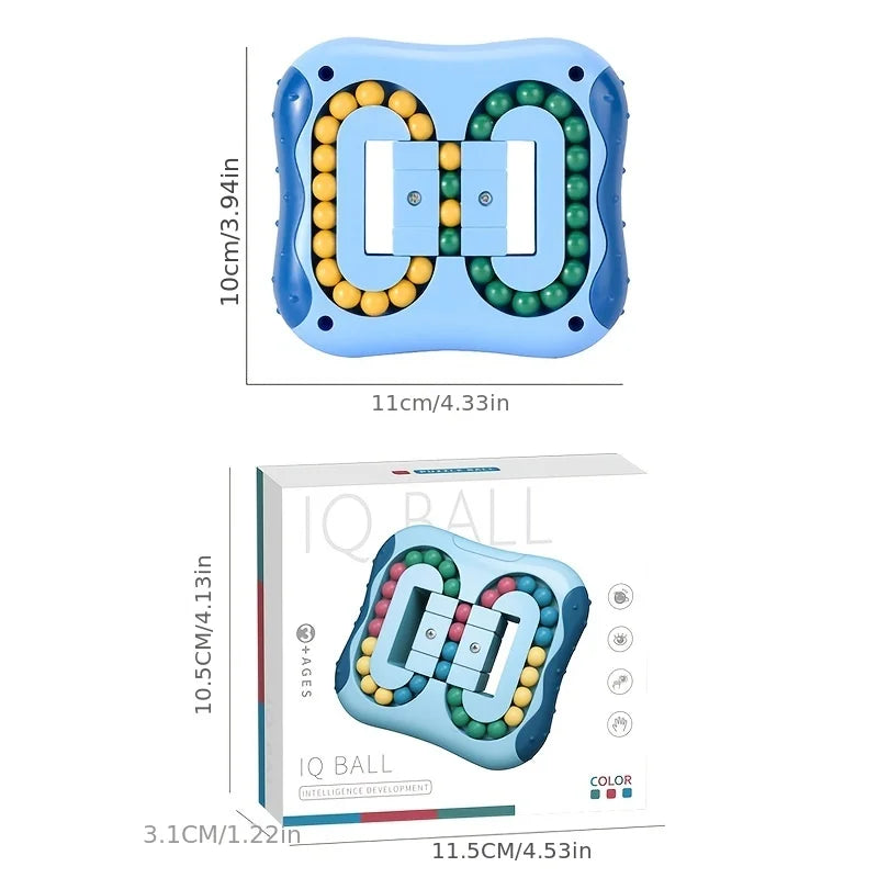 Rotating Magic Bean Puzzle Toy - Fun & Educational for All Ages