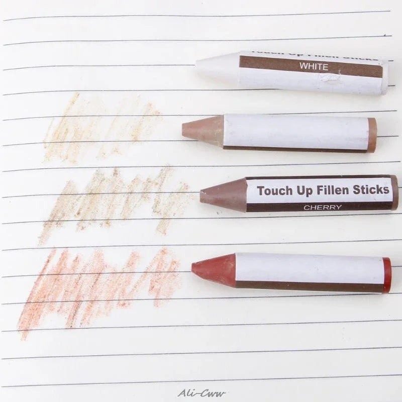 Furniture Repair Marker & Wax Stick Set – Easily Fix Scratches & Scuffs