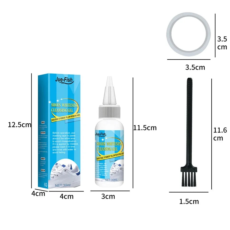 Shoe Whitening Cleaning Gel – Instant Stain & Yellowing Remover