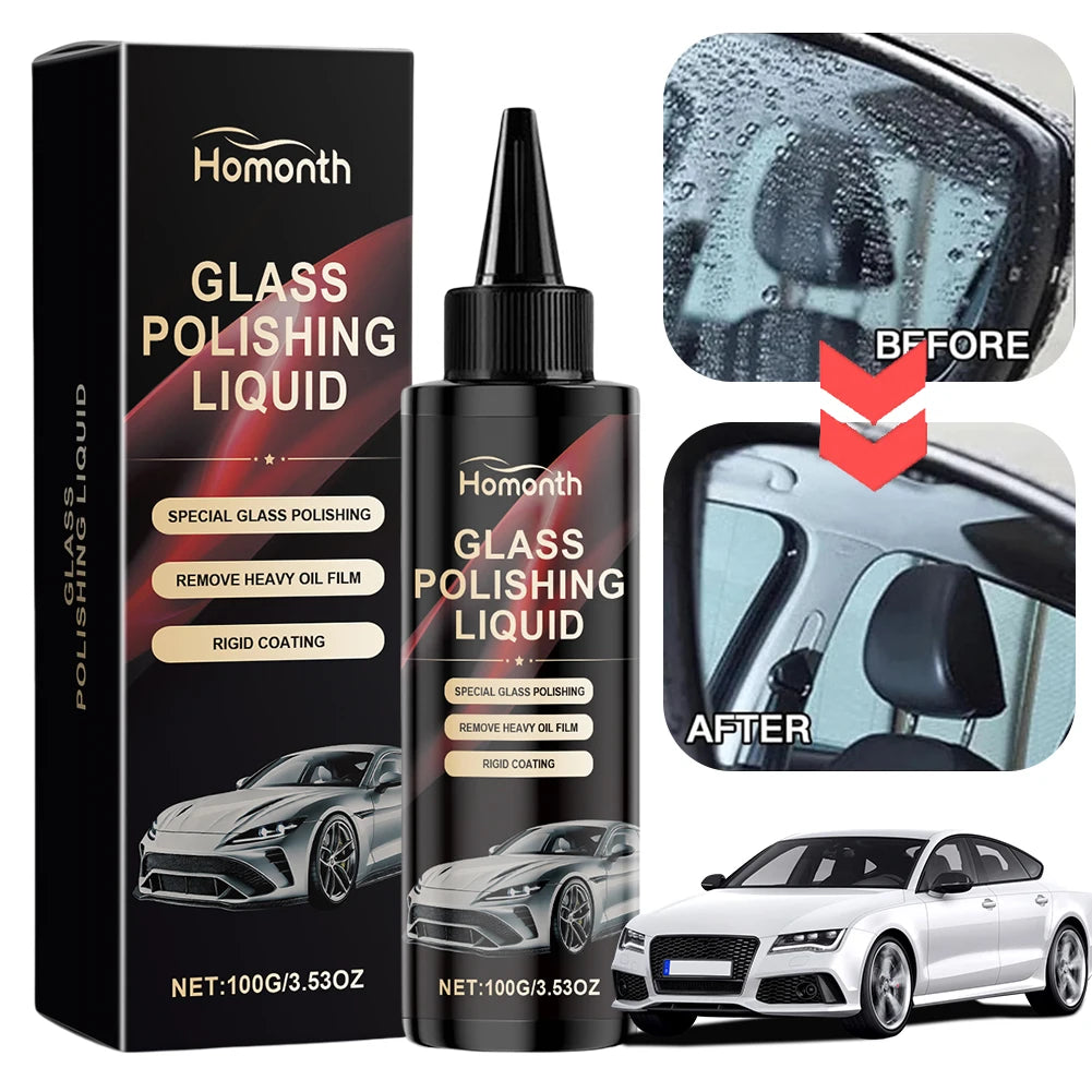 100 ml Car Glass Polishing Liquid for Windshield and Window Cleaning