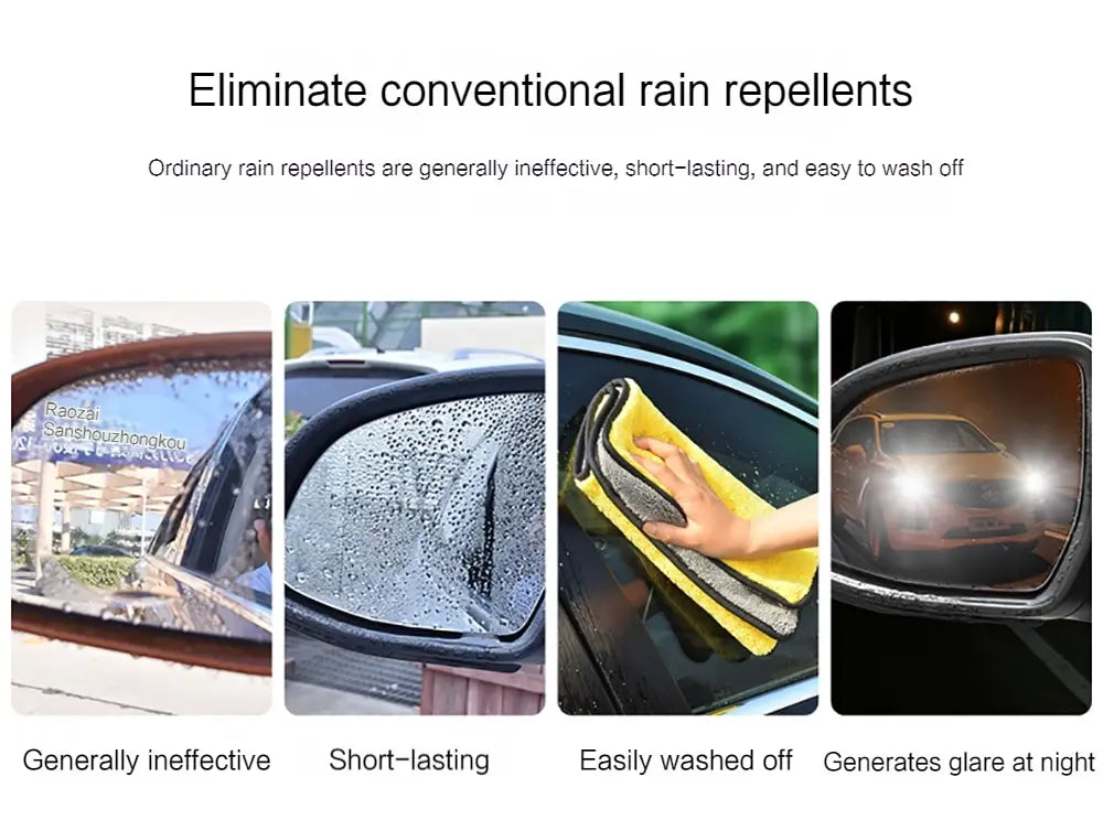 Waterproof Anti-Fog Rearview Mirror Protective Film