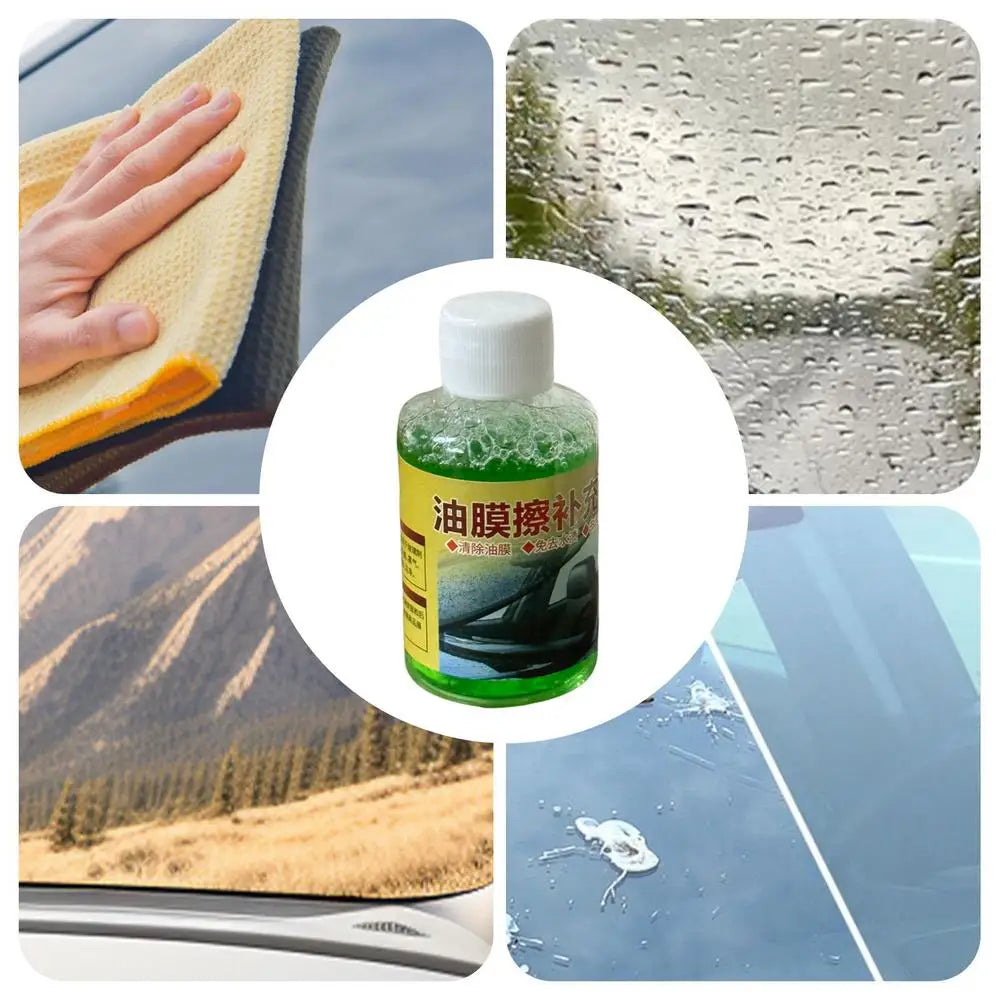 Automotive Glass Cleaner Brush & Oil Film Remover – 120ml