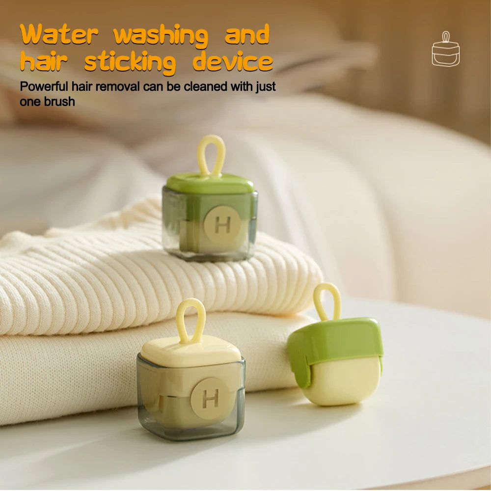 Compact Washable Lint Roller – Reusable Pet Hair & Dust Remover