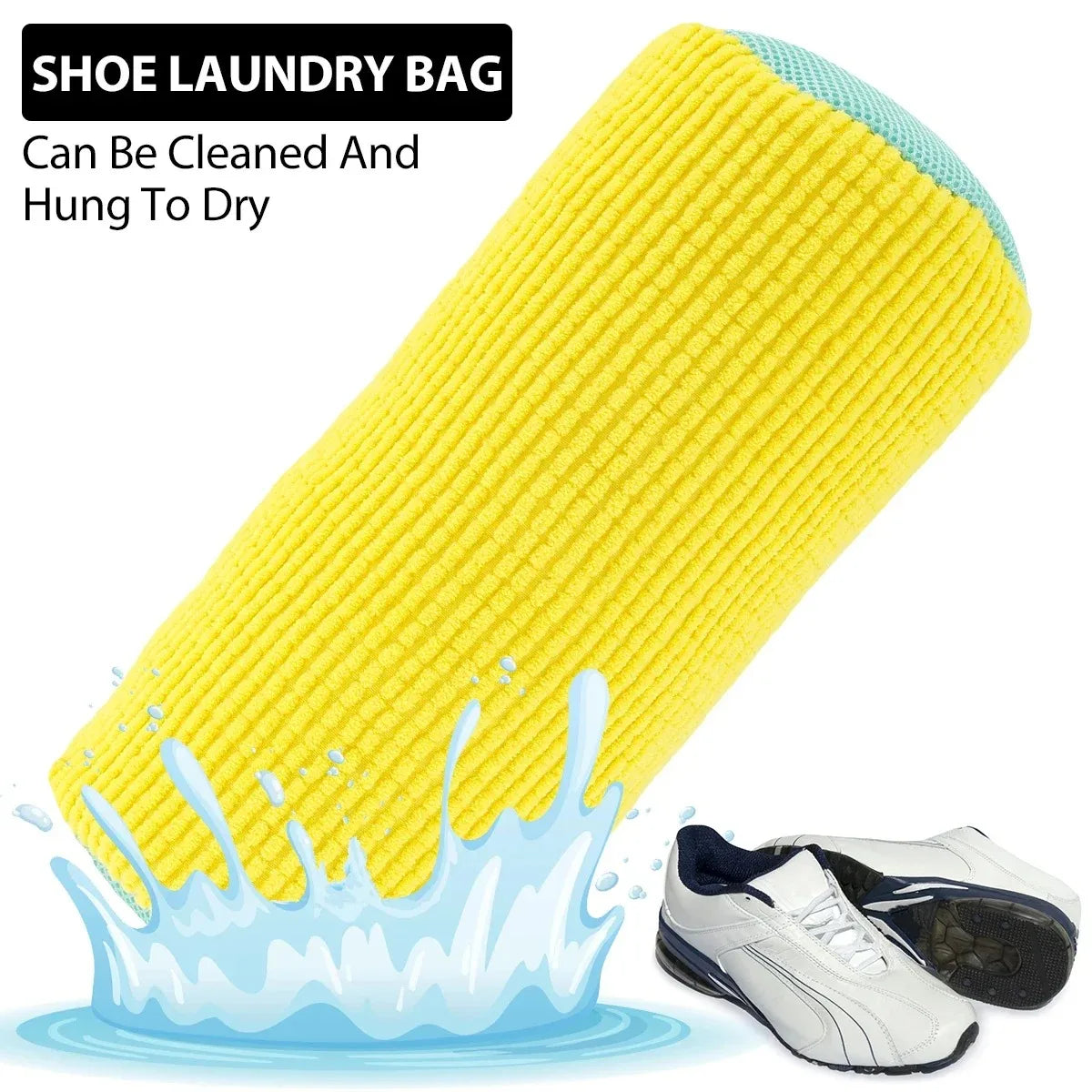 Durable Shoe Laundry Bag – Protects, Cleans & Organizes Footwear (1 or 2 Pack)