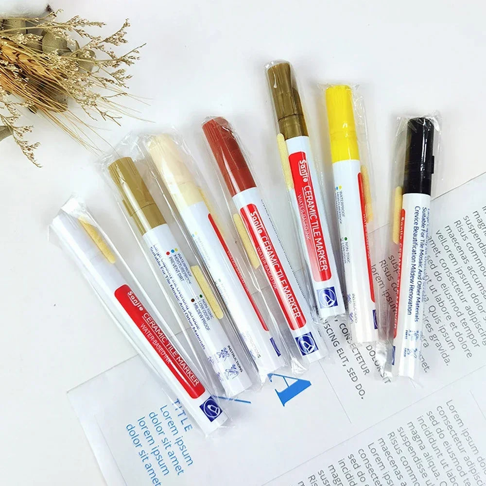Waterproof Tile Grout Repair Marker – Seam & Gap Refinishing Pen