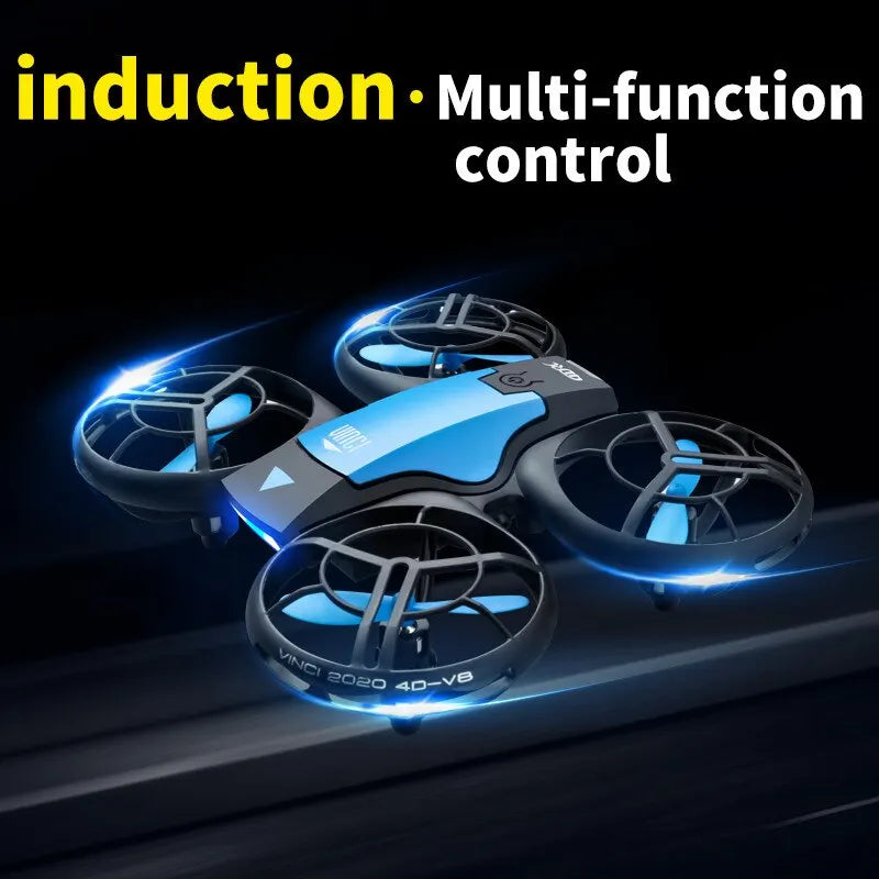V8 Mini Drone with 4K HD Camera - WiFi FPV Quadcopter with Altitude Hold