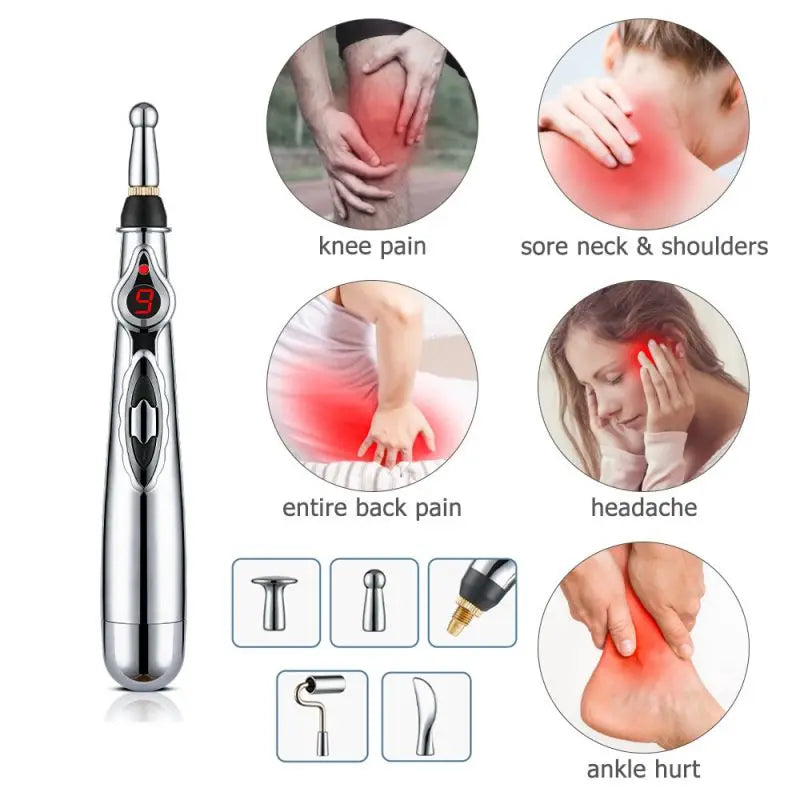 Electronic Acupuncture Pen – Meridian Pulse Therapy for Pain Relief