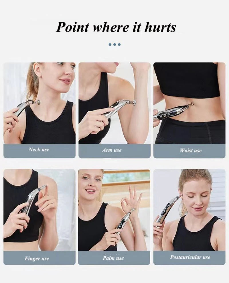 Electronic Acupuncture Pen – Meridian Pulse Therapy for Pain Relief