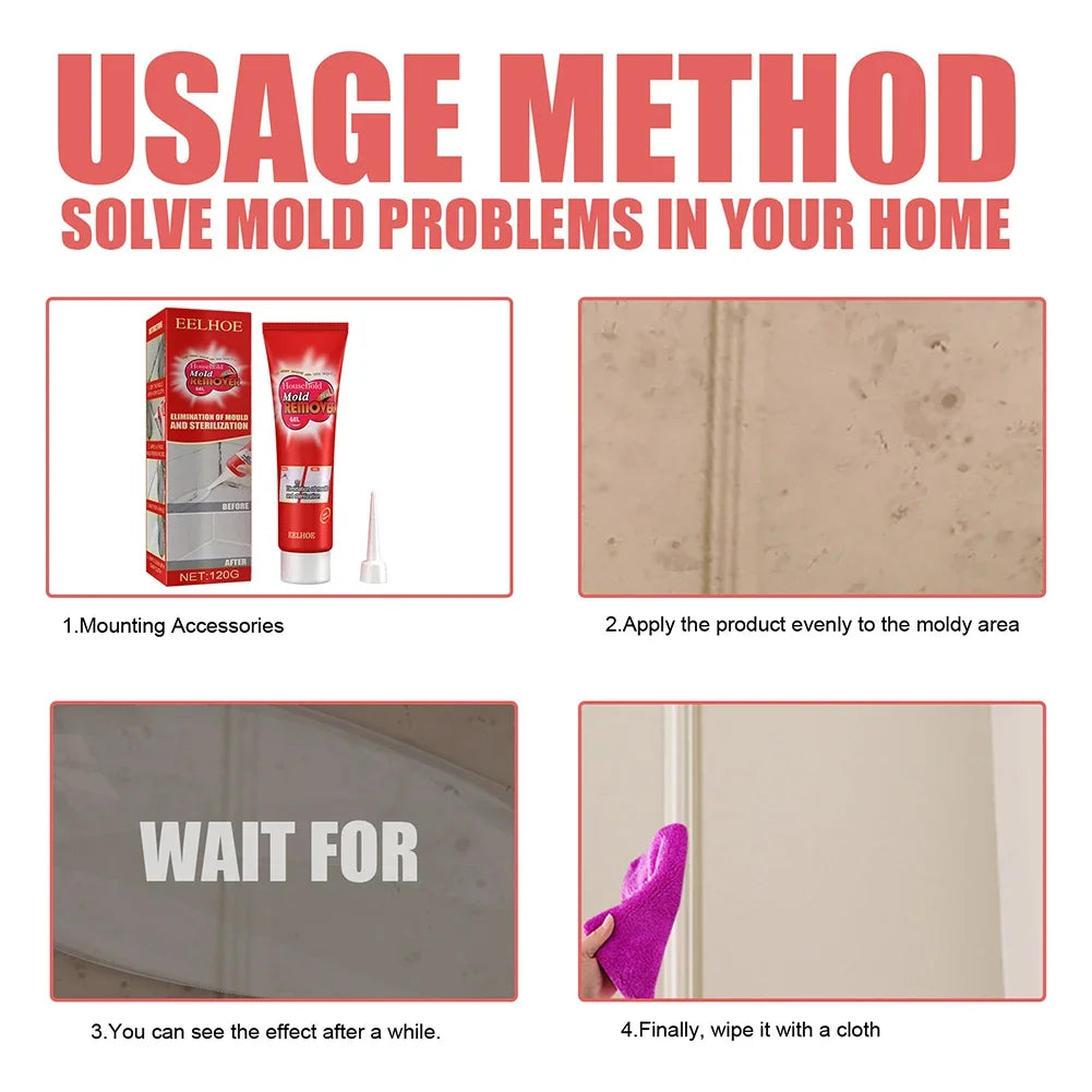 Powerful Household Mold Remover Gel - Say Goodbye to Stubborn Mildew