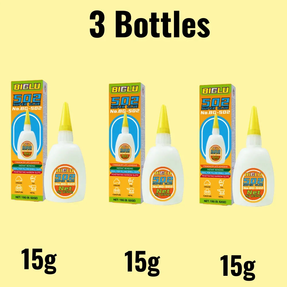 502 Super Glue – Strong, Fast-Drying Instant Adhesive