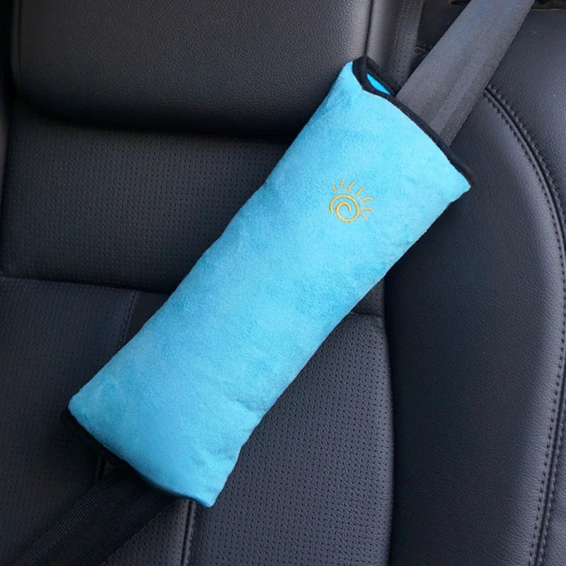 Universal Kids Car Seat Belt Cushion – Soft Shoulder Protector Pillow