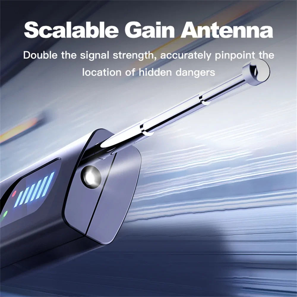 Advanced Wireless Anti-Spy Detector – Hidden Camera, GPS, and RF Signal Scanner