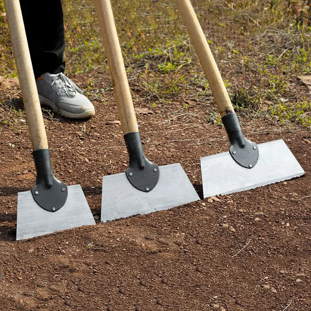 Remove Weeds Effortlessly — Heavy-Duty Scraping Hoe
