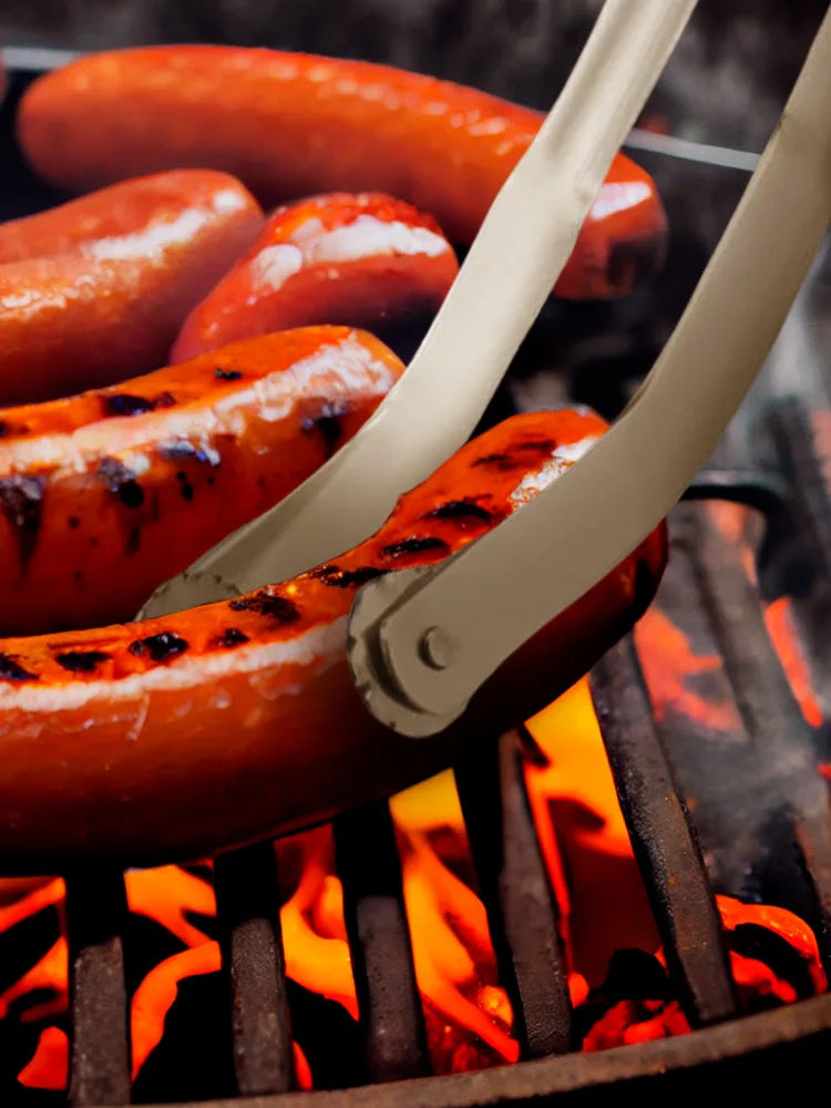 Rotating BBQ Sausage Tongs – Effortless Grilling for Perfectly Cooked Meats
