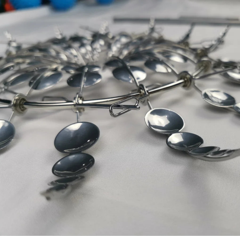 Magical Metal Garden Wind Spinner – Colorful Courtyard Windmill Decor