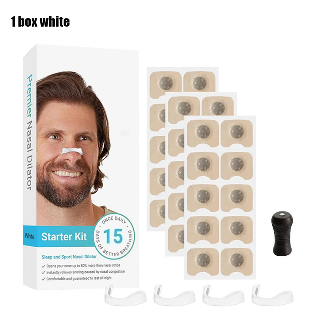 Anti-Snoring Nasal Dilator Starter Kit – Breathe Easier, Sleep Better, Perform Stronger