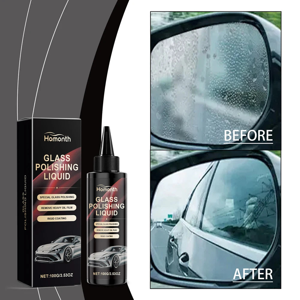 100 ml Car Glass Polishing Liquid for Windshield and Window Cleaning